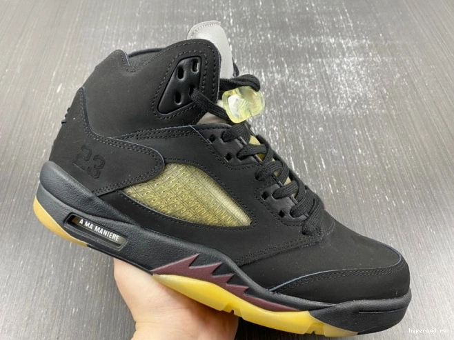 Maniere A Ma FD1330-001 Air x 5 Black Jordan 1001